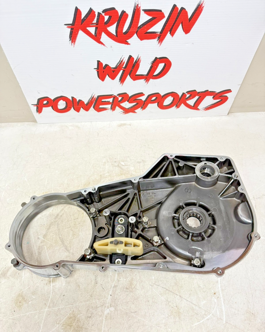 2003 HARLEY DYNA WIDE GLIDE Chrome OEM Inner Primary Clutch Cover Housing