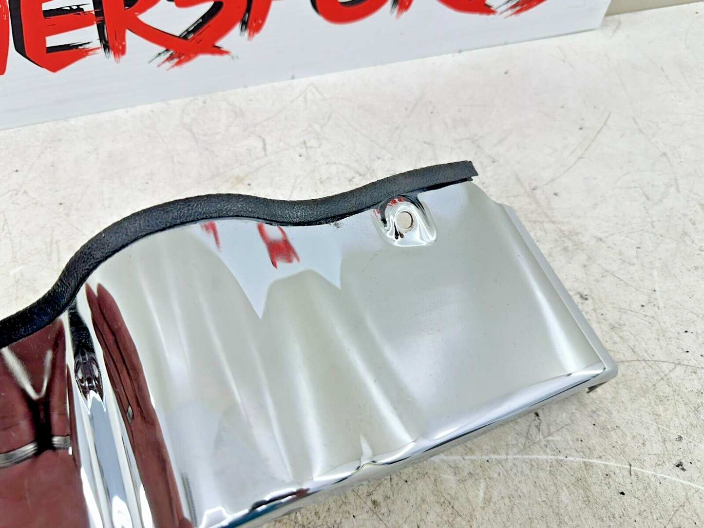 2007 Harley Electra Glide CVO Chrome Lower Batwing Fairing Trim Panel