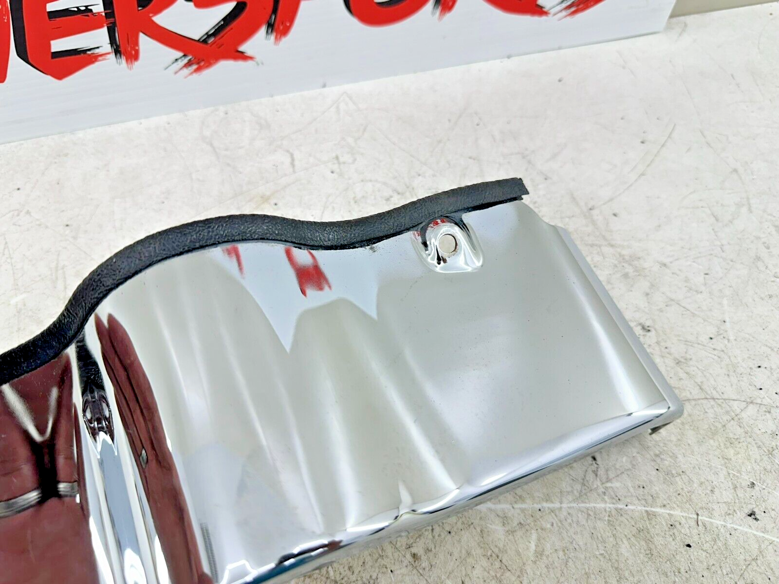 2007 Harley Electra Glide CVO Chrome Lower Batwing Fairing Trim Panel