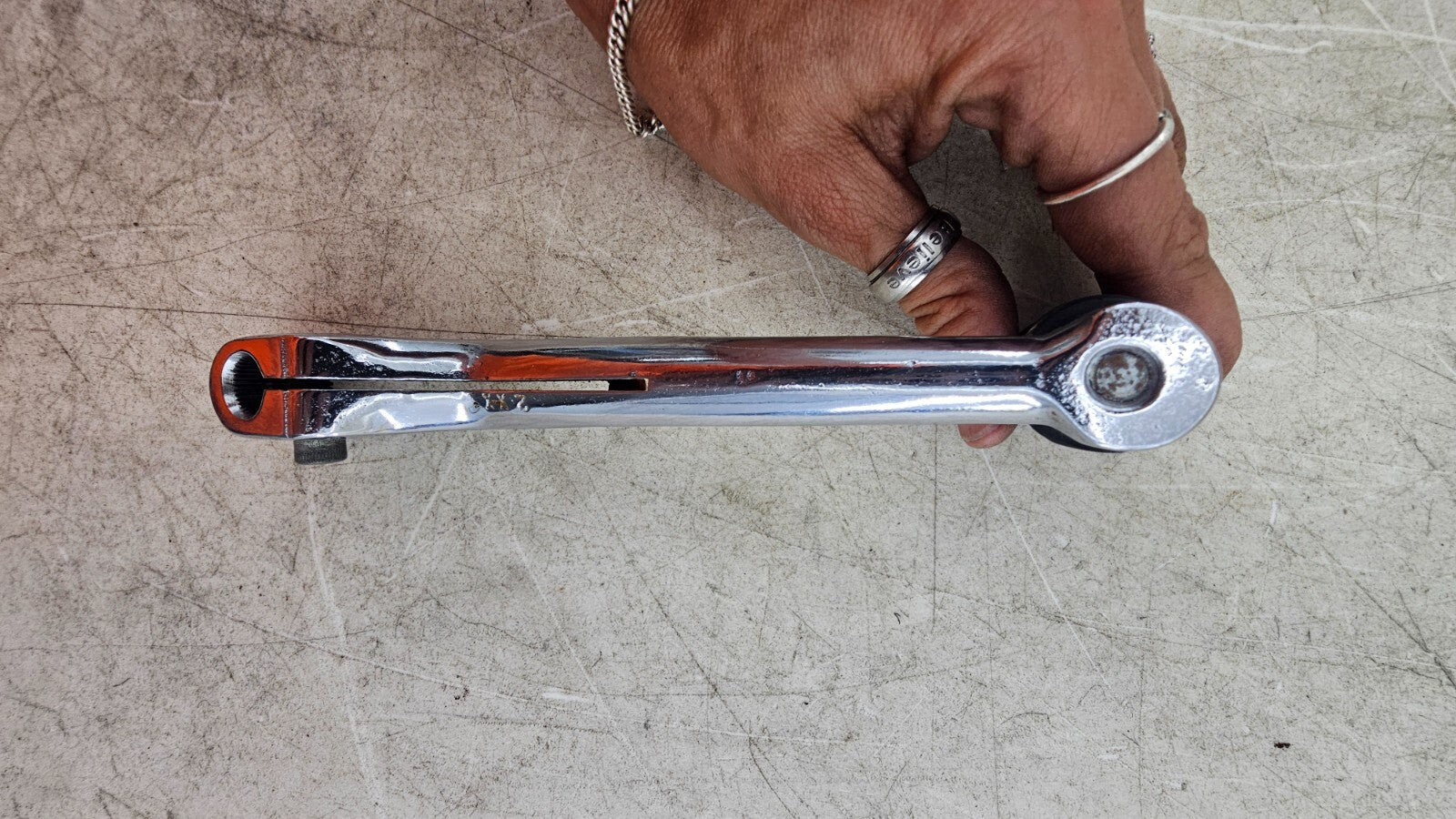2000 HARLEY FLH ROADKING Chrome Heal Toe Shifter Shift Lever Linkage