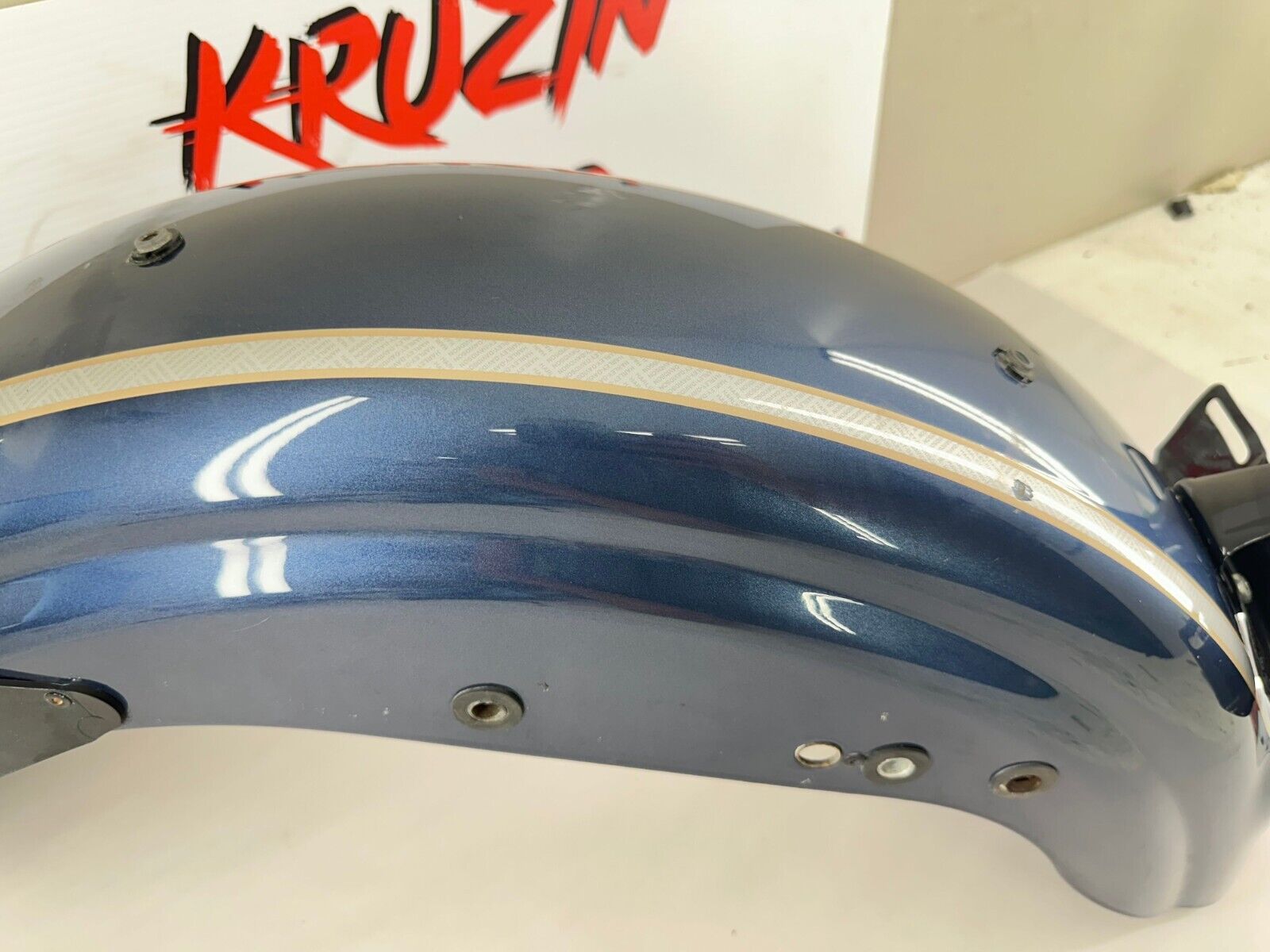 2003 Harley Davidson Sportster Rear Fender 100th Anniversary Gunmetal Gray
