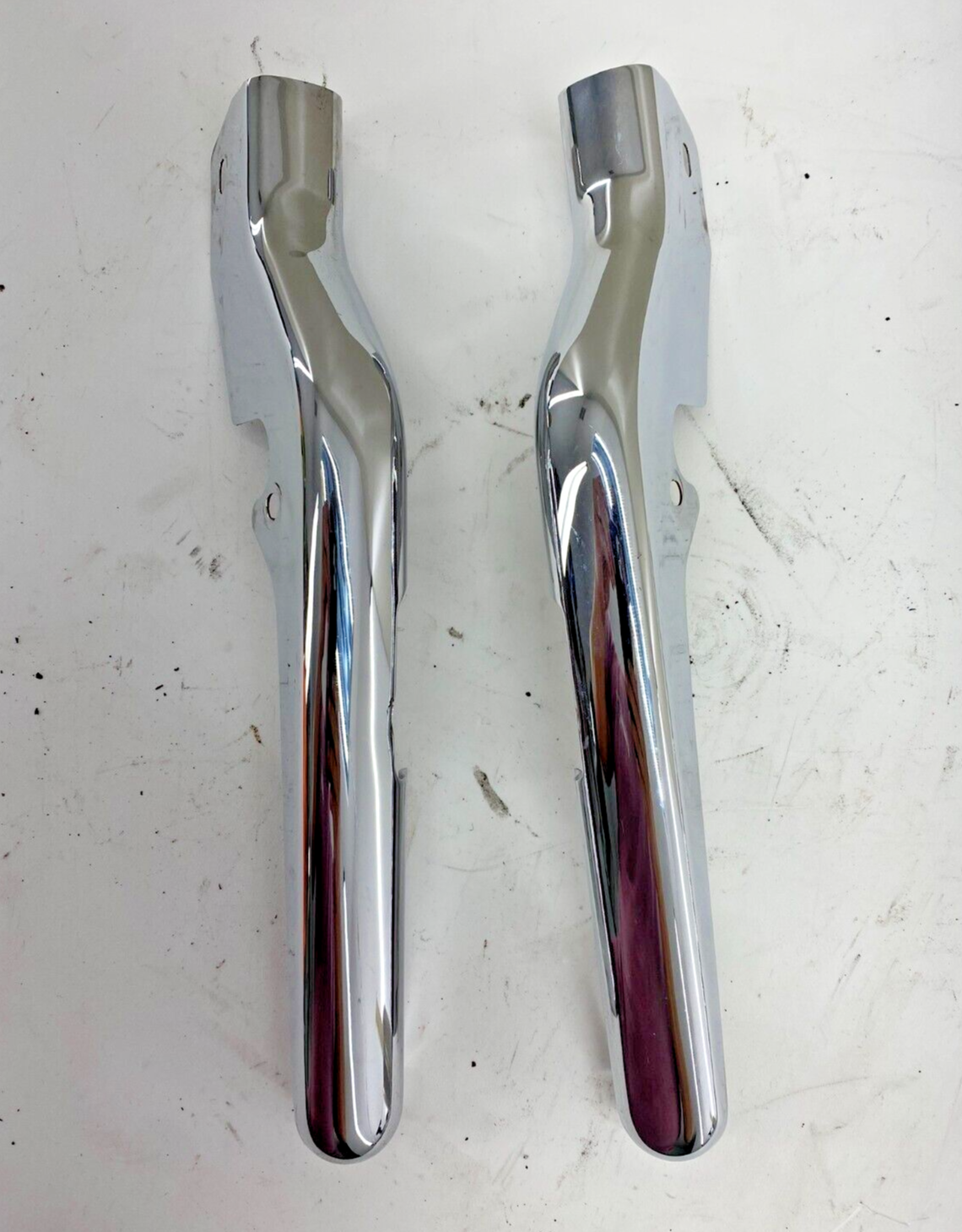 2008 Harley Davidson Electra Glide Chrome Rear Frame Strut Arm Covers