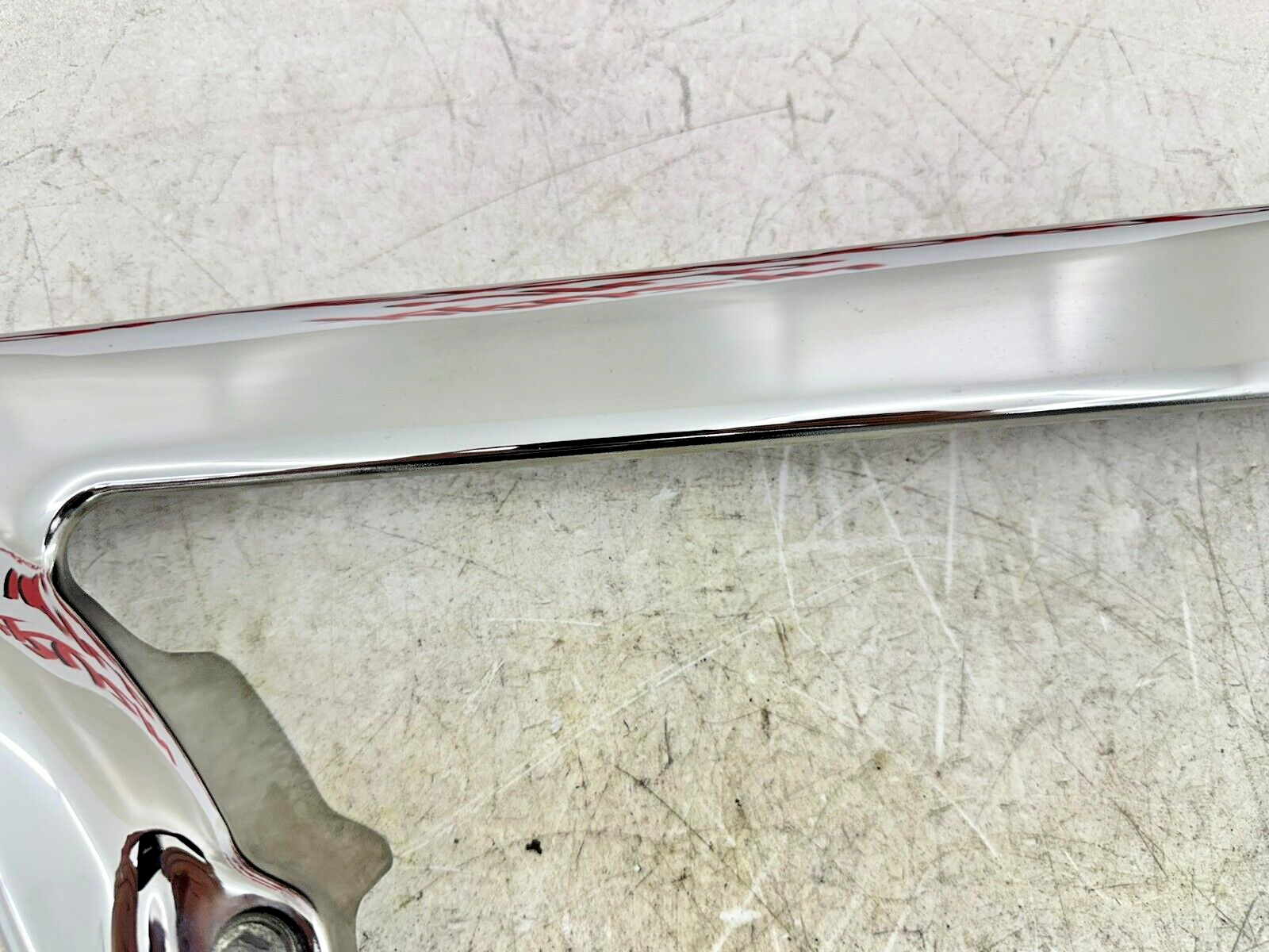 2005 Victory Kingpin Chrome Upper Belt Cover Guard