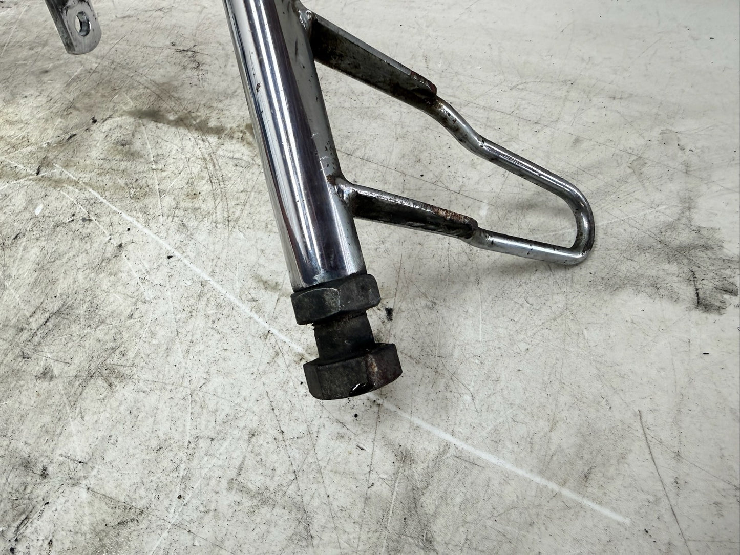 1995 HARLEY FLH ELECTRA GLIDE Chrome Center  Kick Stand