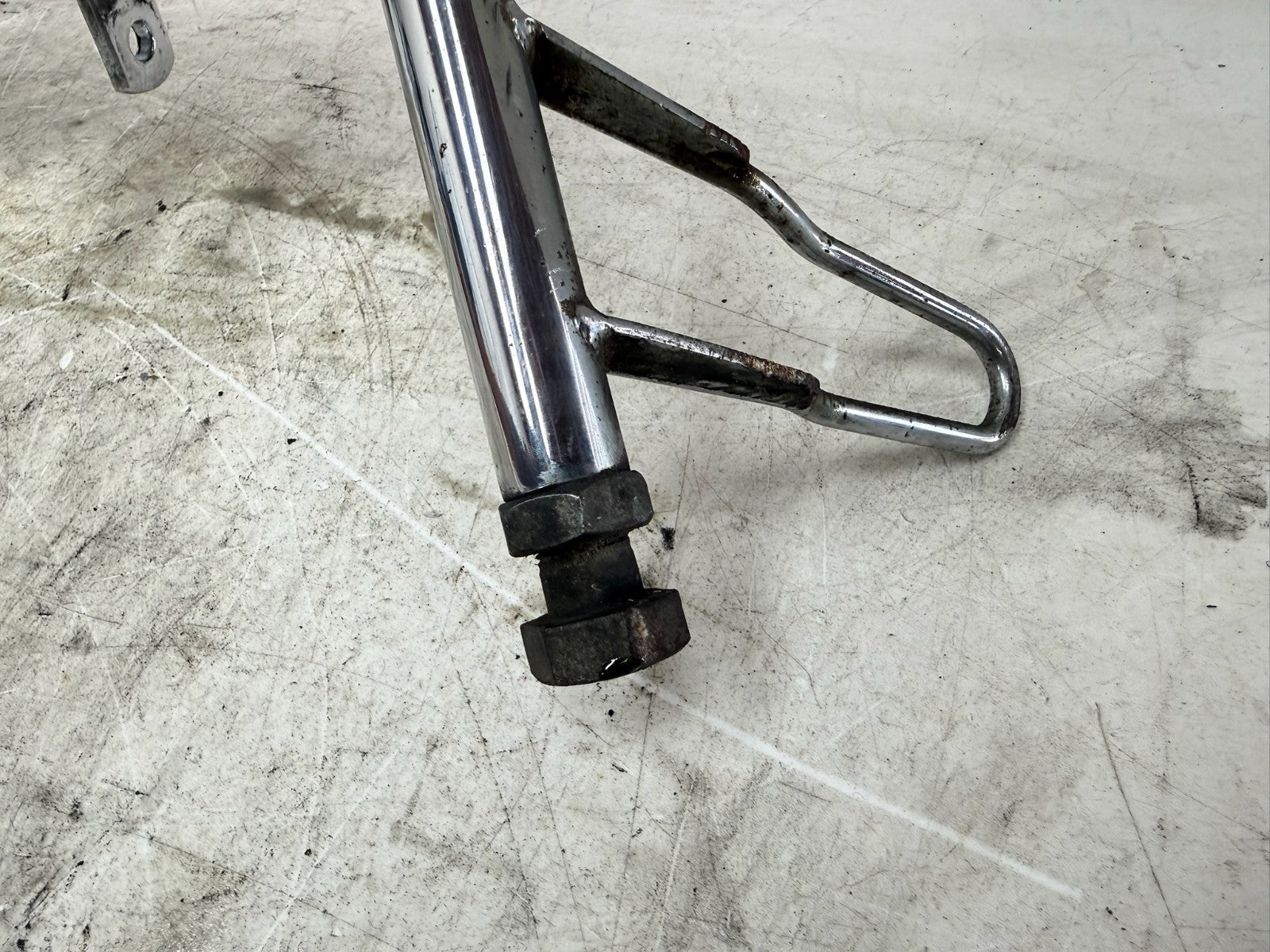 1995 HARLEY FLH ELECTRA GLIDE Chrome Center  Kick Stand