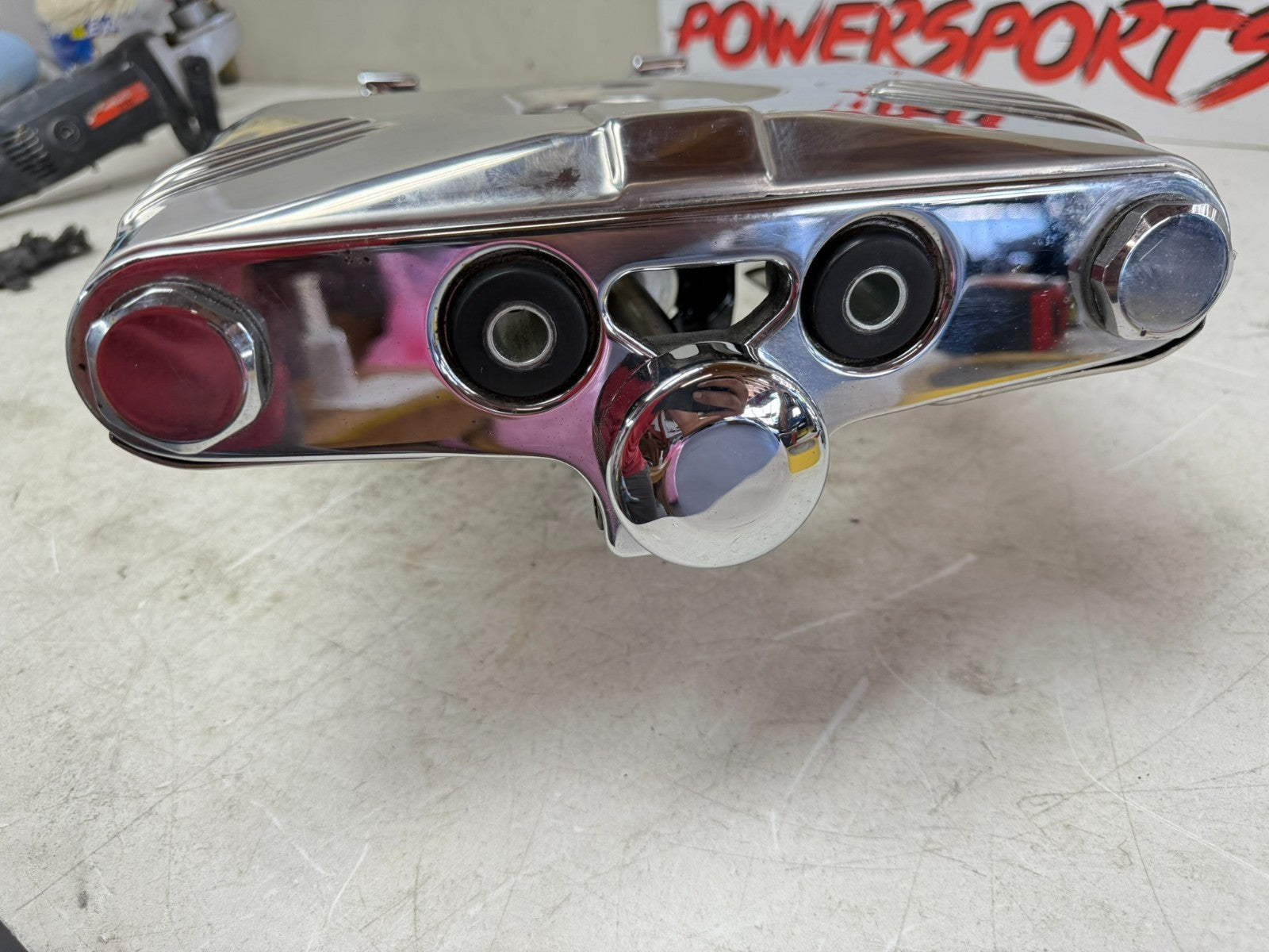 1997 HARLEY DAVIDSON SOFTAIL Chrome Front End Forks Triple Tree Lowers 41mm 