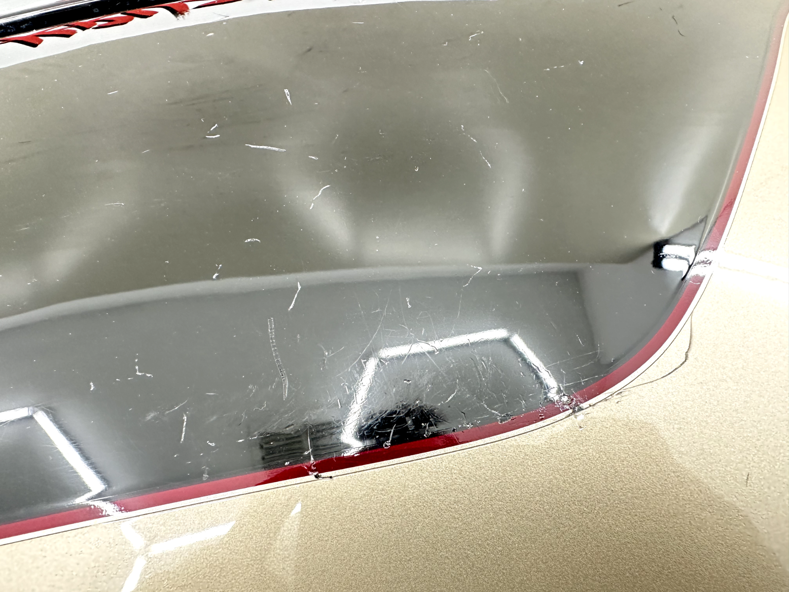 1999 HONDA VALKYRIE INTERSTATE Right Saddlebag w/ Rack + Lid No Cracks