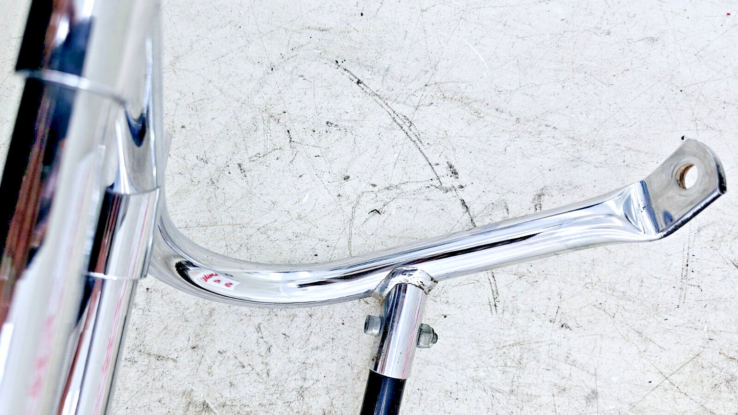 1998 HARLEY FLH ELECTRA GLIDE Chrome Left Saddlebag Surround Bumper No Rust