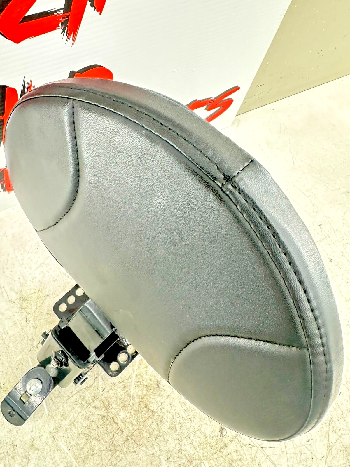 2007 Harley Electra Glide CVO Driver Backrest + Mounting Bracket