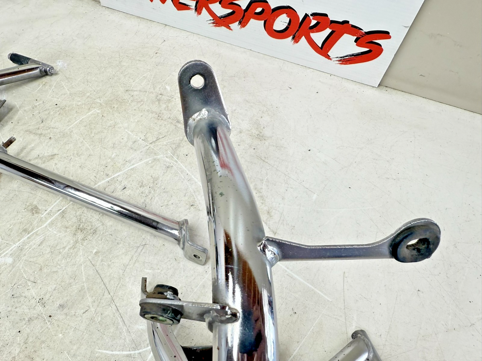 2001 HONDA VALKYRIE INTERSTATE Engine Motor Guard Crash Bars Pod Mount Chrome