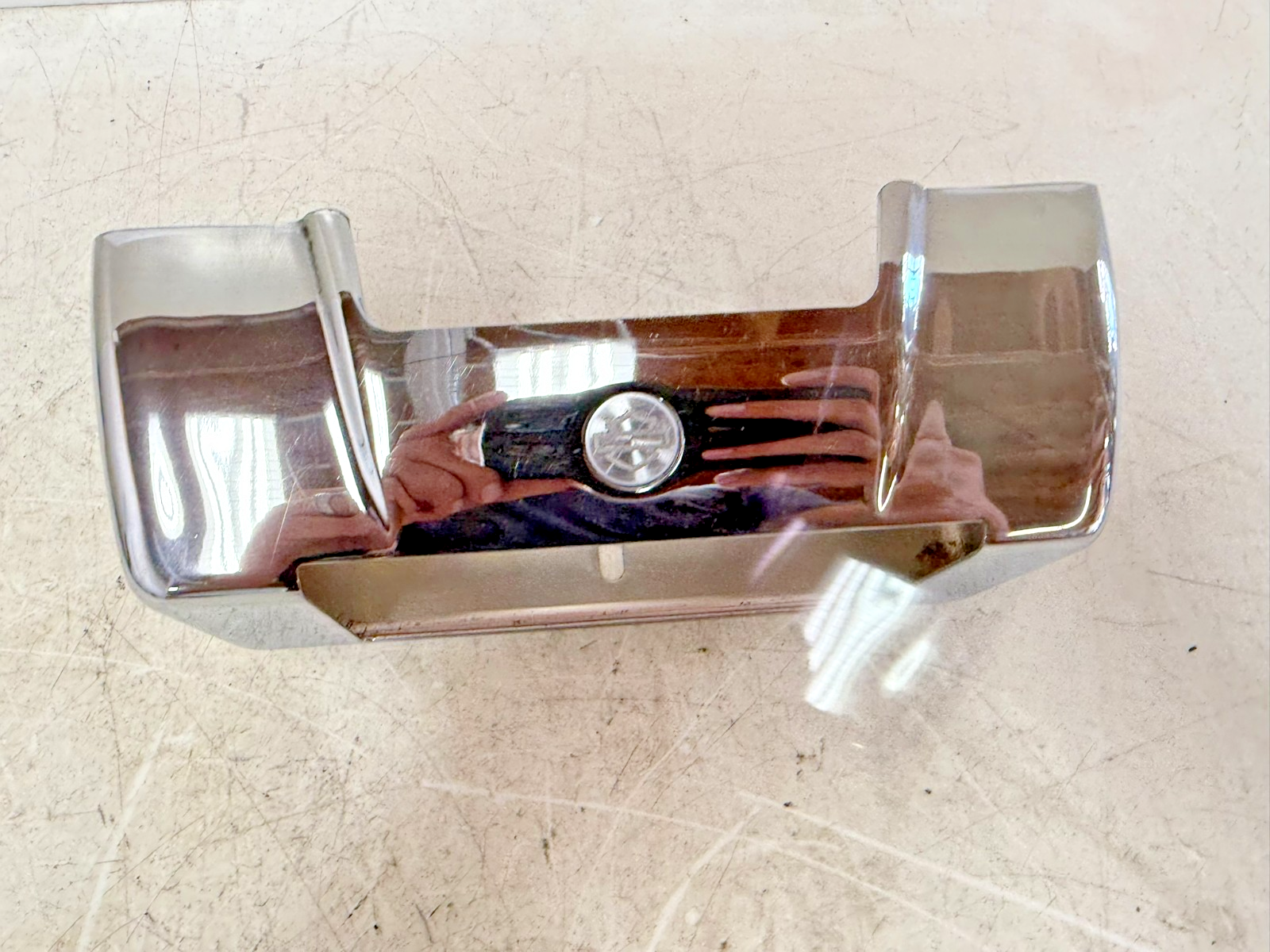 2003 HARLEY ELECTRA GLIDE OEM Oil Cooler Chrome Cover
