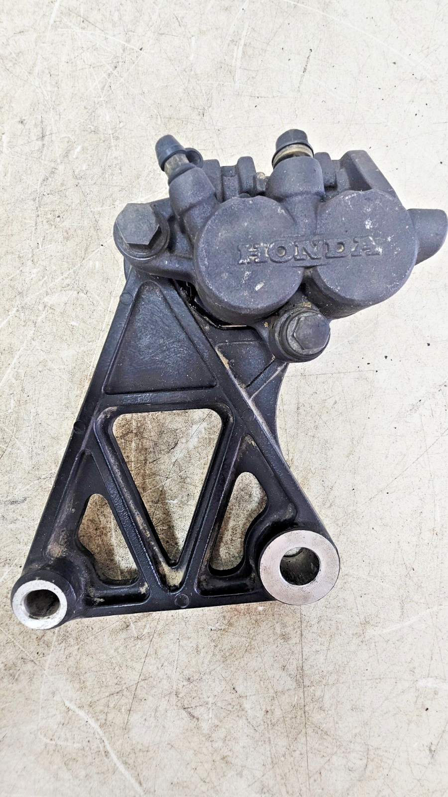 1993 HONDA GOLDWING GL1500 Rear Brake Caliper Mount Bracket OEM GL1500 Part