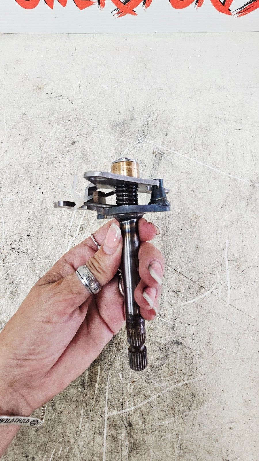 2001 Harley Davidson Sportster Transmission Gear Change Shifter Shift Shaft