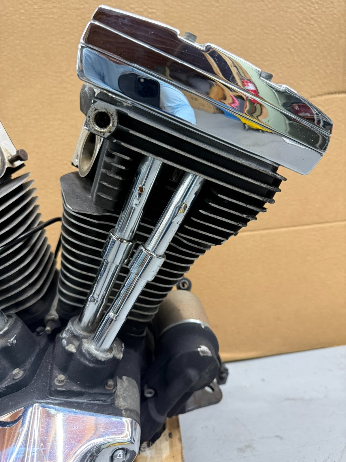 1995 HARLEY FLH ELECTRA GLIDE 1340 EVO Evolution Engine Motor 42k EFI SEE VIDEO