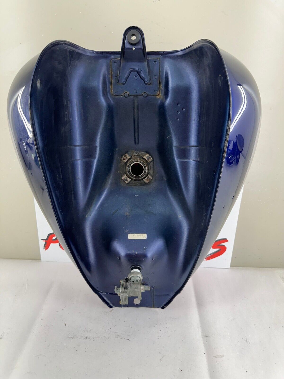 1998 HONDA VALKYRIE INTERSTATE Blue Silver Gas Fuel Tank + Petcock