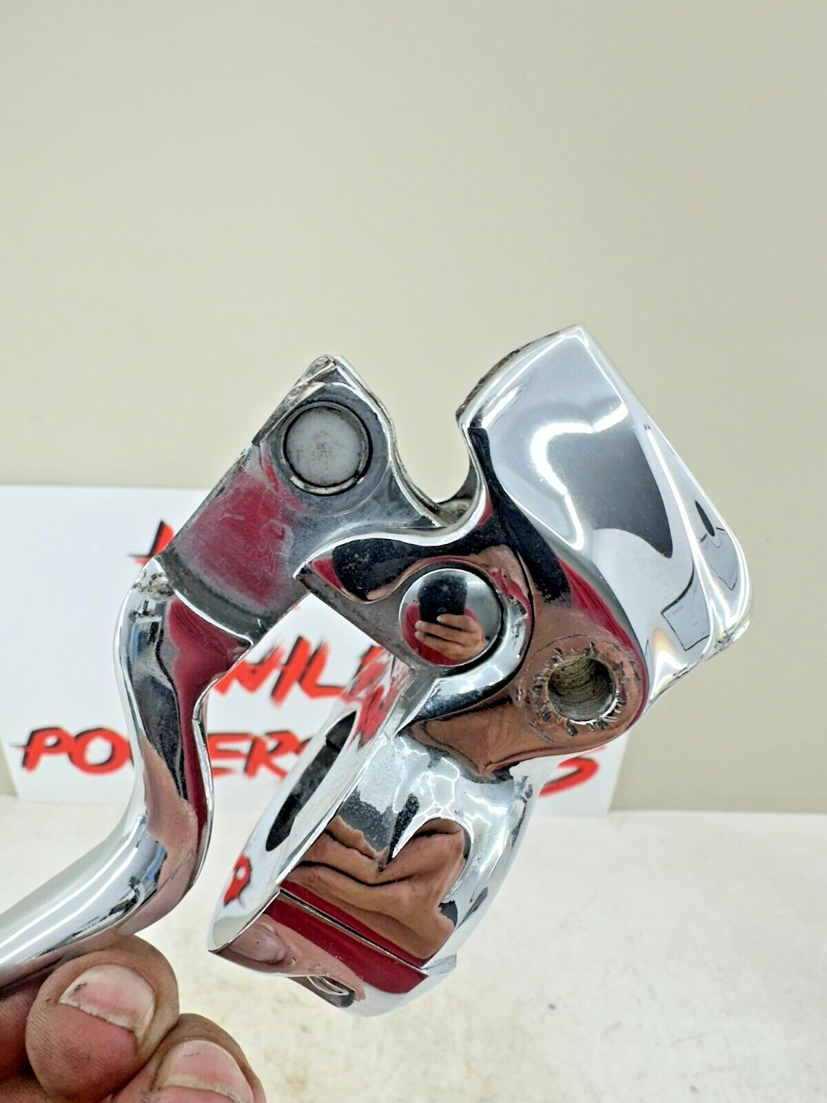 1999 HARLEY SOFTAIL Clutch Lever + Perch Chrome