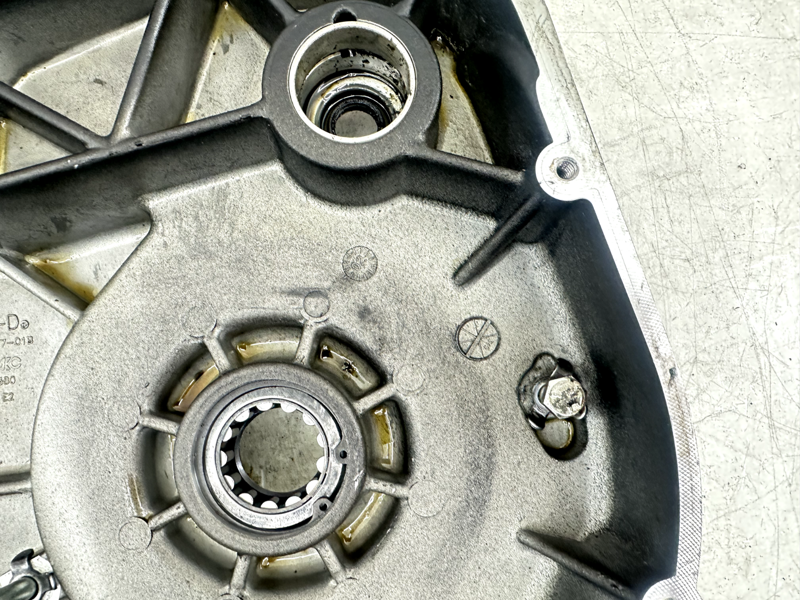 2003 HARLEY ELECTRA GLIDE classic Inner Primary Clutch Housing Backing Plate