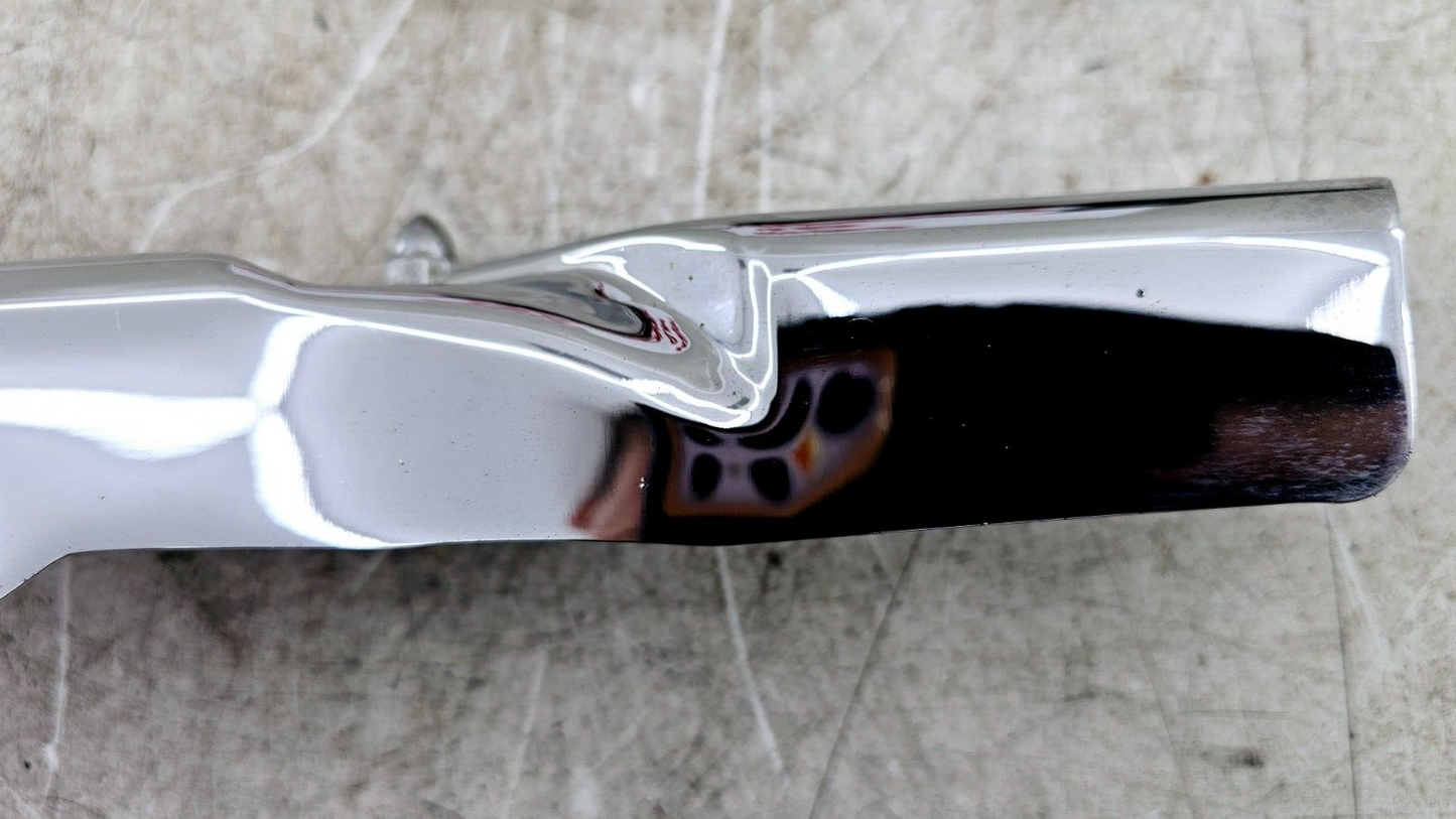 1999 HARLEY SOFTAIL Chrome Upper Belt Cover Guard + Black Lower