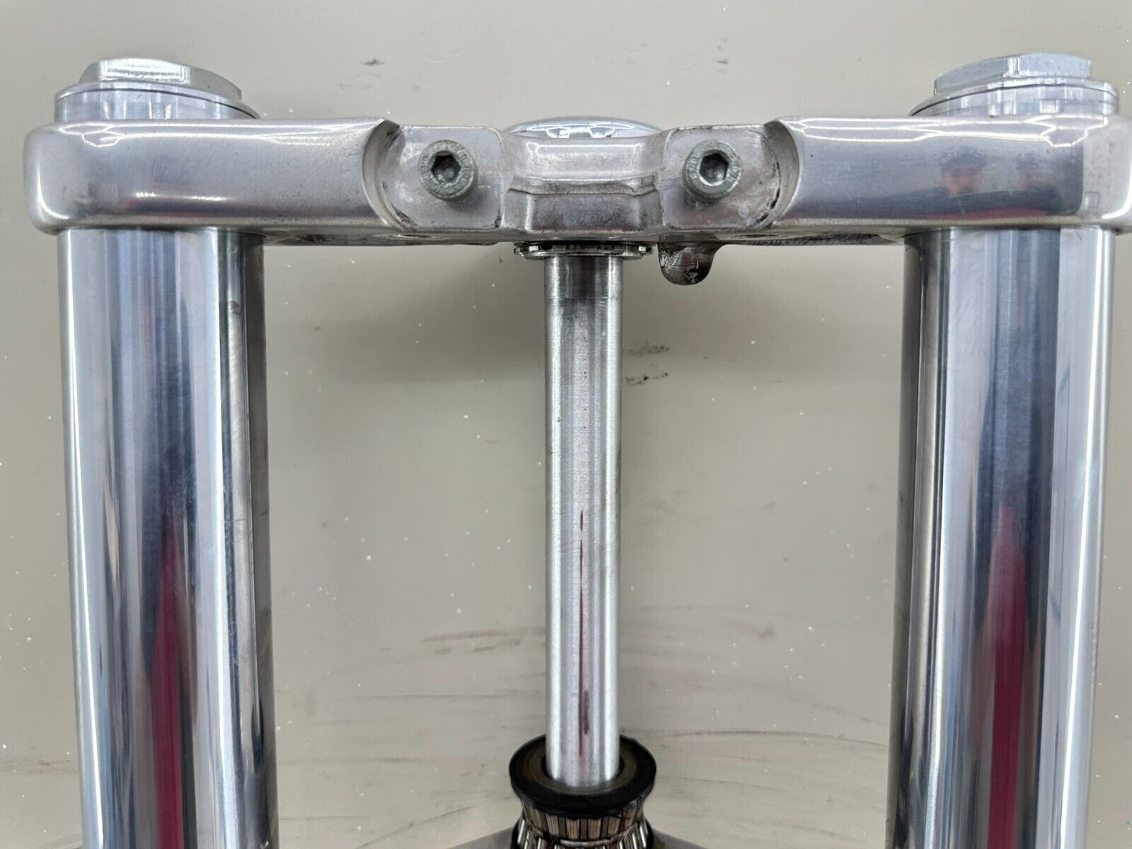 2003 Harley Davidson V Rod VRSCA 49mm Forks Front End Dual Disc Triple Tree
