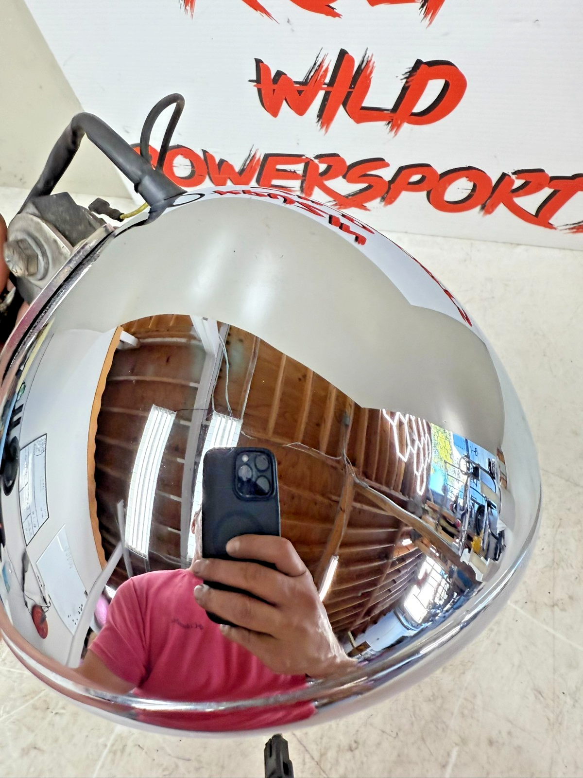 1997 HARLEY DAVIDSON SOFTAIL 8" OEM HD Chrome Headlight Housing Mounting Bracket