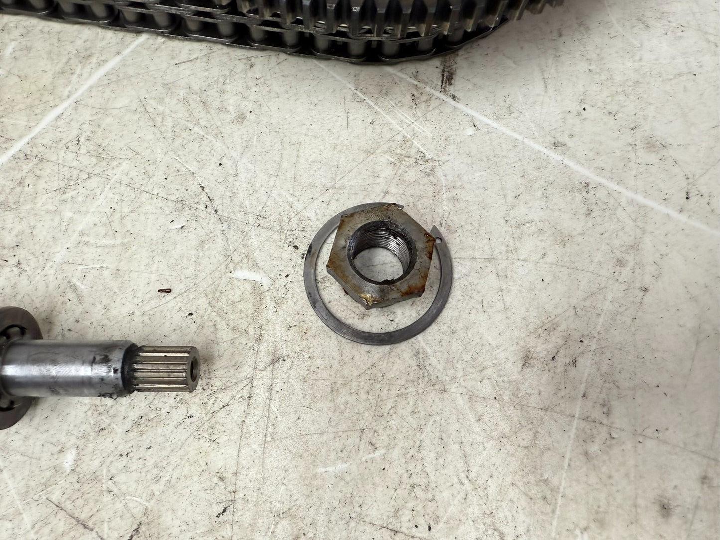 1998 HARLEY FLH ELECTRA GLIDE Primary Clutch Chain Compensator Jackshaft Gear