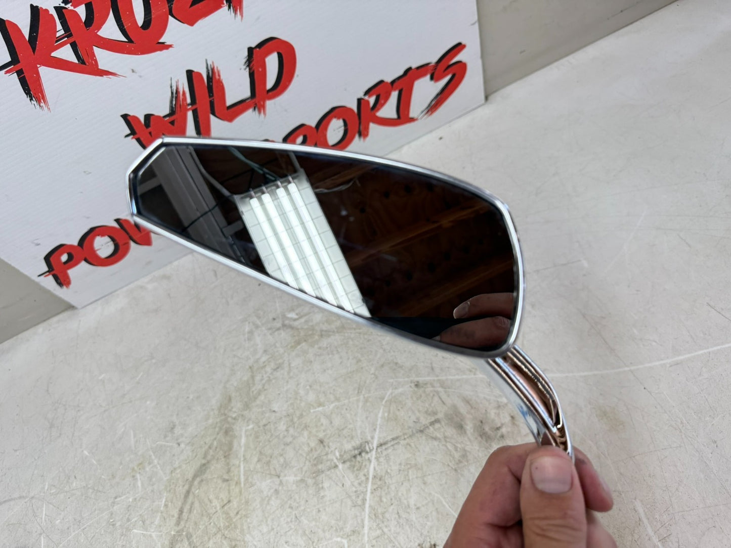 2003 HARLEY DYNA WIDE GLIDE Chrome Side Mirror Mirrors
