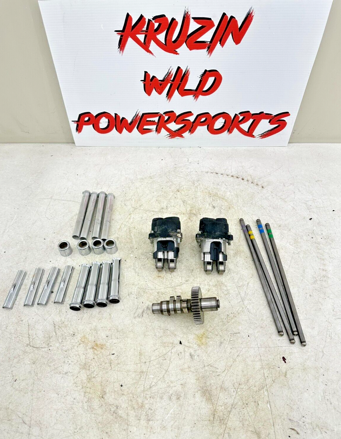 1997 HARLEY DYNA OEM HD Lifters Push Rods + Covers Cam Lifter Blocks