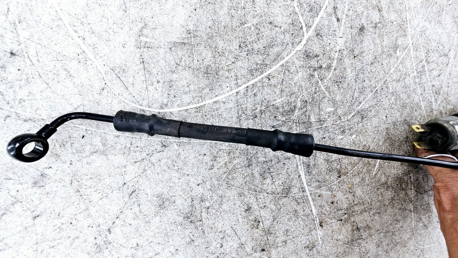1994 HARLEY FLH ELECTRA GLIDE Rear Brake Master Cylinder Reservoir Cable Lines