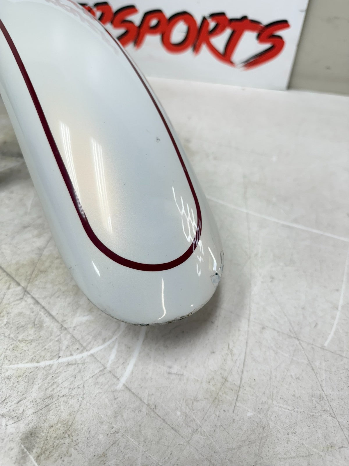 2003 HARLEY DYNA WIDE GLIDE Front Fender Pearl White 100th Anniversary