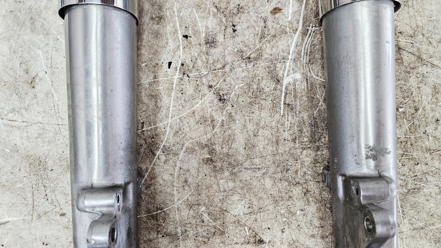 1996 HARLEY FLH ELECTRA GLIDE OEM HD Forks Front End Suspension Triple Tree Axle