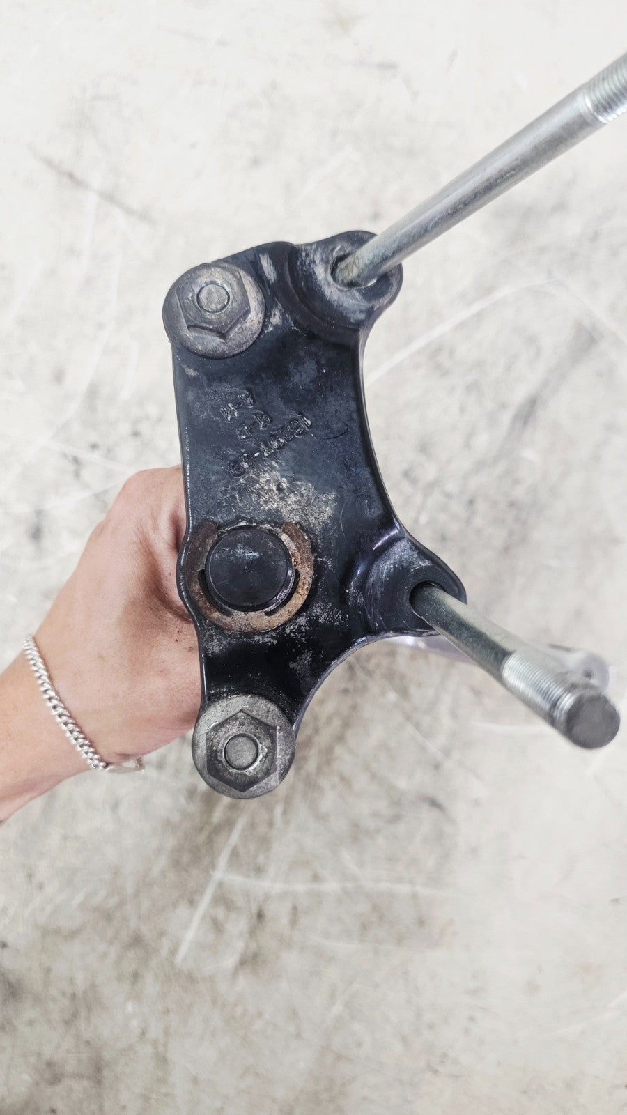 2001 Harley Sportster Forward Controls Rear Brake Master Shift Lever Brake OEM 