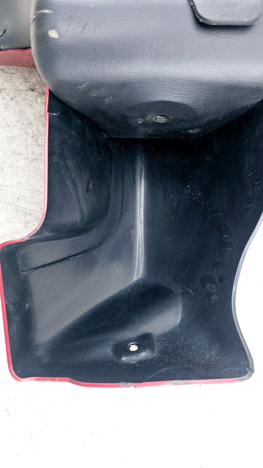 1998 HARLEY FLH ELECTRA GLIDE Right Lower Leg Fairing COWL PANEL RED BLACK OEM