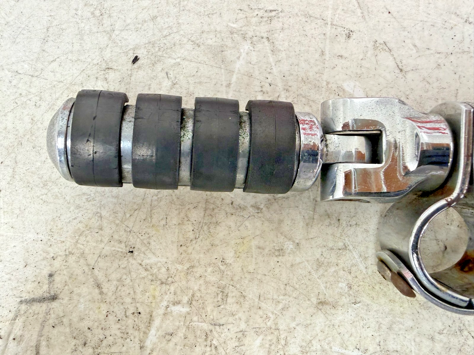 1995 HARLEY FLH ELECTRA GLIDE Chrome Highway Foot Pegs Peg Rest OEM HD