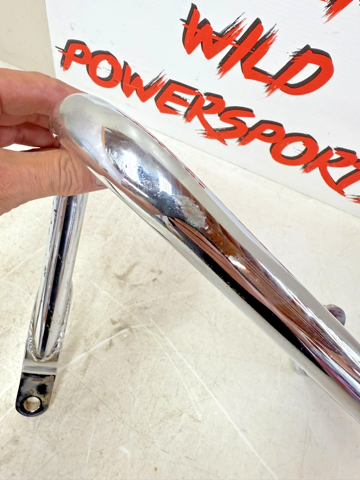 1997 HARLEY DAVIDSON SOFTAIL Saddlebag Guard Mount Support Bracket Crash Bar