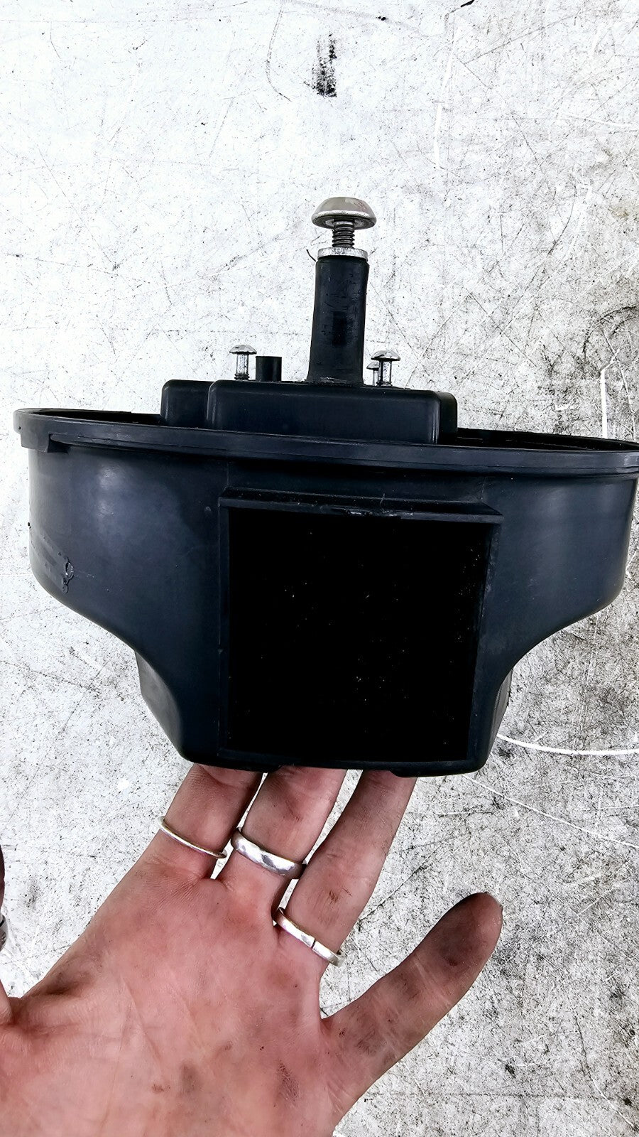 1994 HARLEY FLH ELECTRA GLIDE Air Filter Housing Backing Plate & Hardware