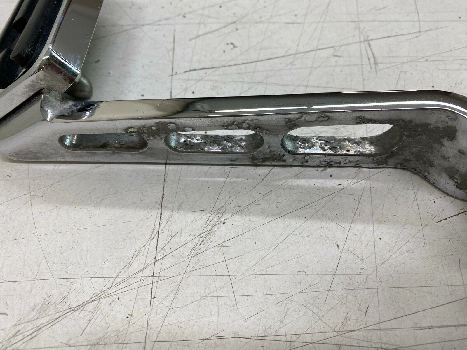 2002 HARLEY DAVIDSON FLH ELECTRA GLIDE Rear Brake Pedal Chrome