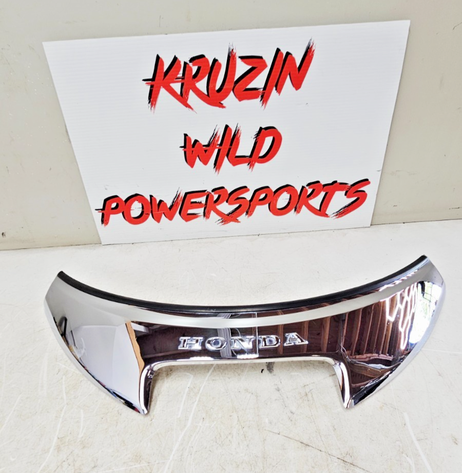 2000 HONDA VALKYRIE INTERSTATE Upper Fairing Windshield Trim Garnish Chrome