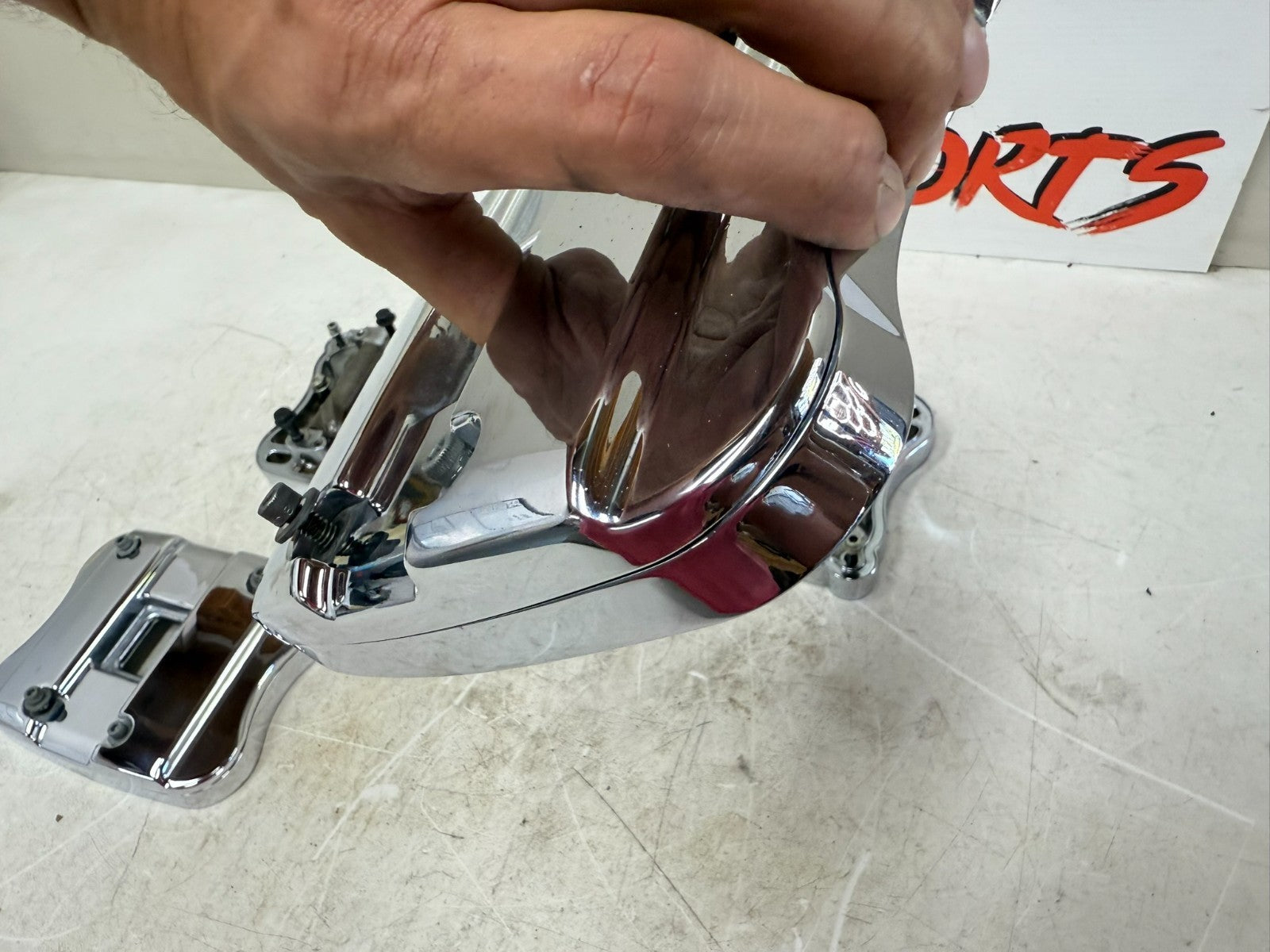 2003 Harley Davidson Sportster Rocker Box Valve Chrome Cover