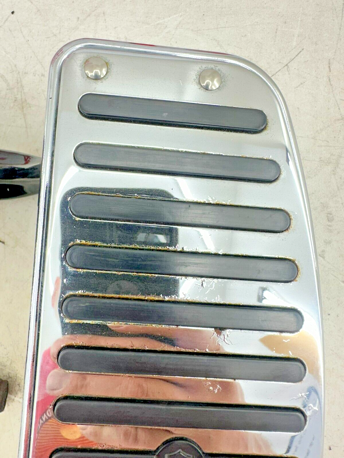 1995 HARLEY SOFTAIL OEM HD Driver Floorboards Footrest Heel Toe Shifter Brake