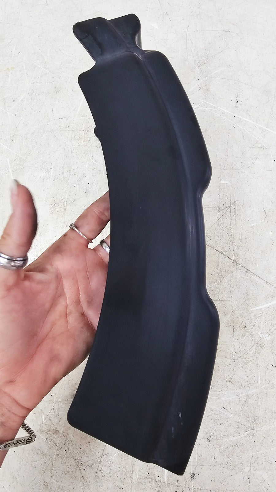 2002 HARLEY SOFTAIL Rear Wheel Mud Flap Swing Arm Filler Panel