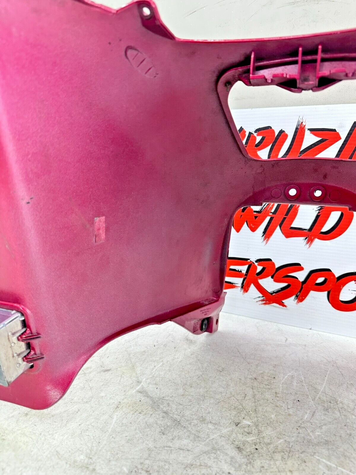 2004 Honda Goldwing GL1800 Top Shelter Fairing Cowl Panel Red