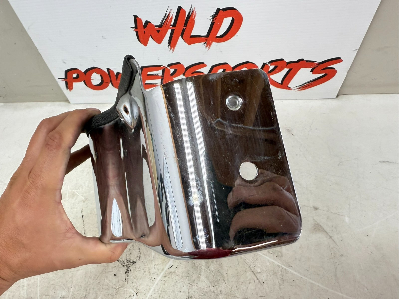 2003 HARLEY ELECTRA GLIDE Lower Batwing Fairing Trim Chrome Cover