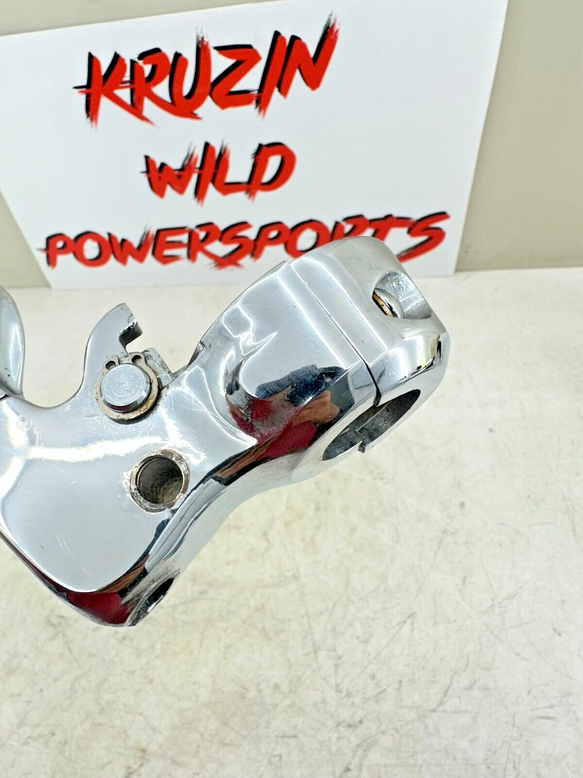 1999 HARLEY SOFTAIL Clutch Lever + Perch Chrome