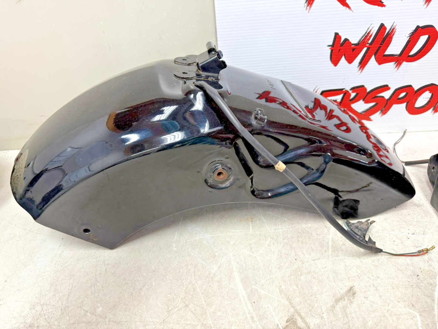 2001 HONDA VALKYRIE INTERSTATE Rear Back Fender Mudguard Turn Signal Light