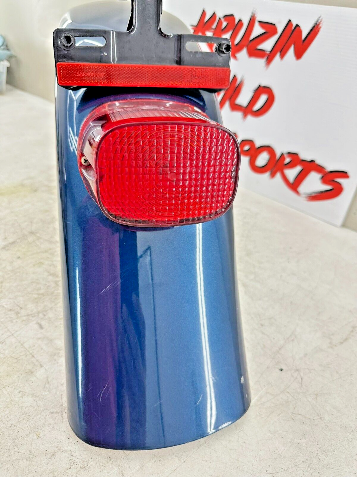 2002 HARLEY SOFTAIL OEM HD Rear Fender + Brake Light