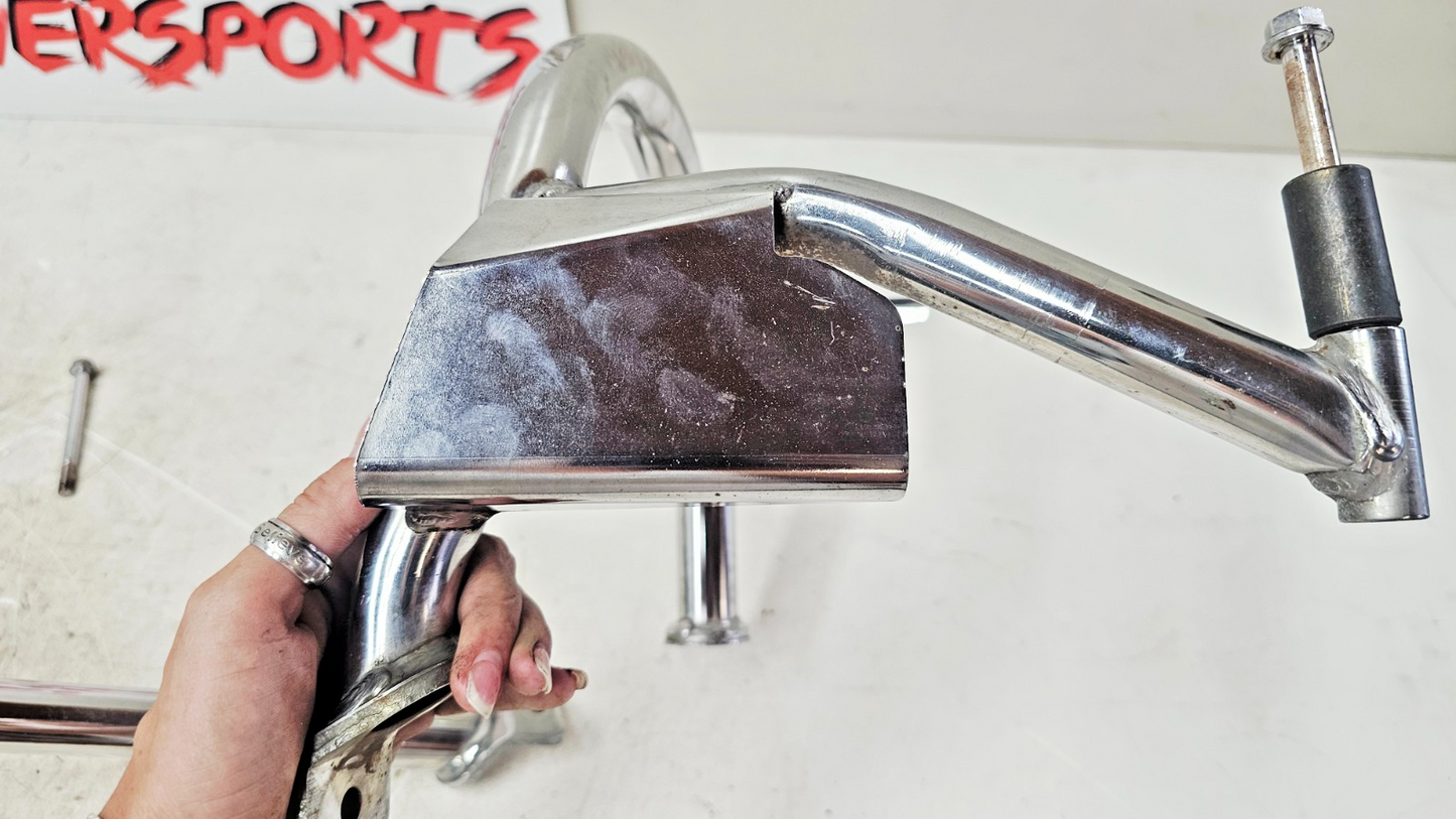 2000 HONDA VALKYRIE INTERSTATE Chrome Engine Motor Guard Crash Bars Pod Mounts