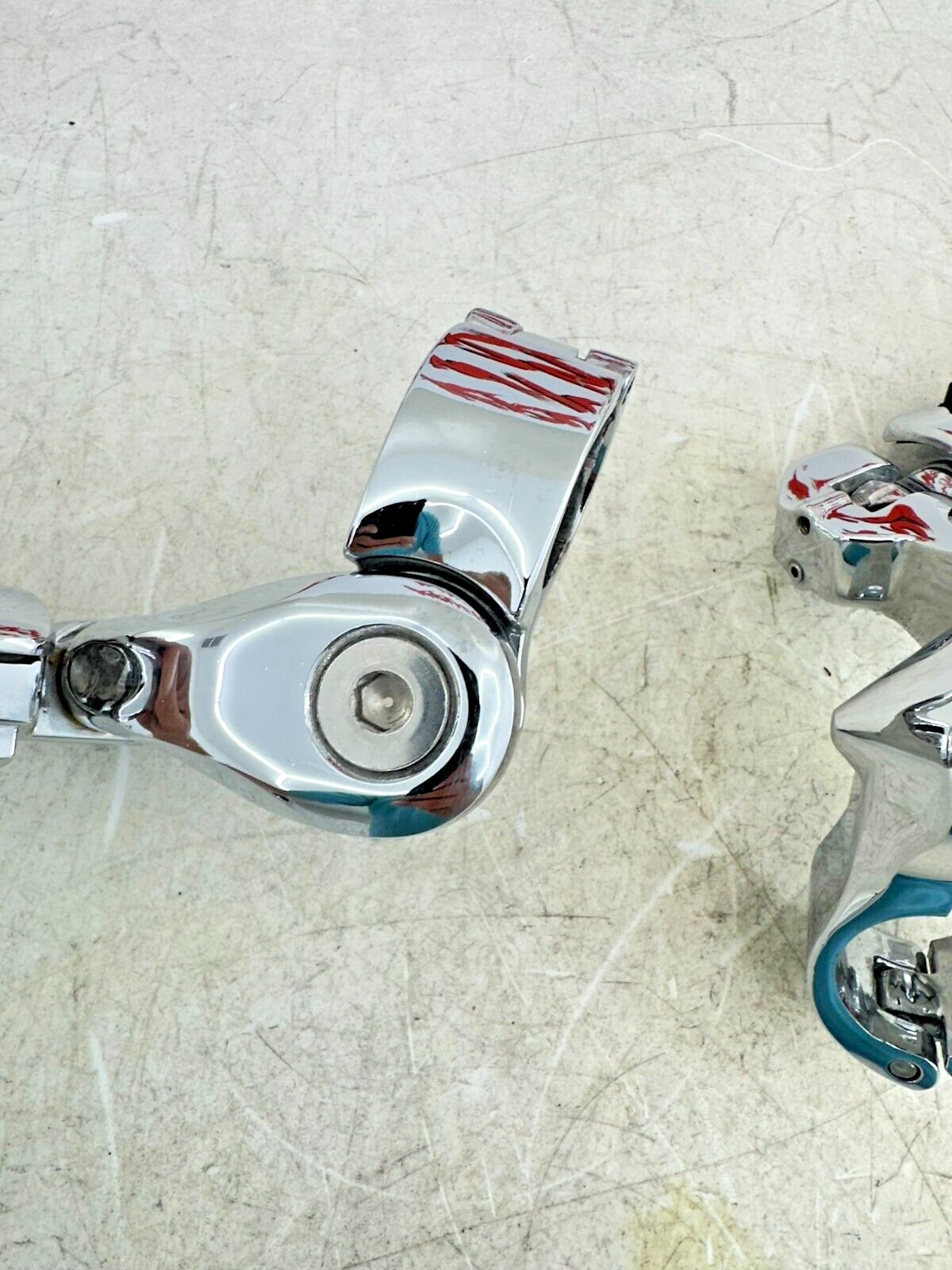 2003 HARLEY ELECTRA GLIDE classic Chrome Highway Footpeg Rest Pads