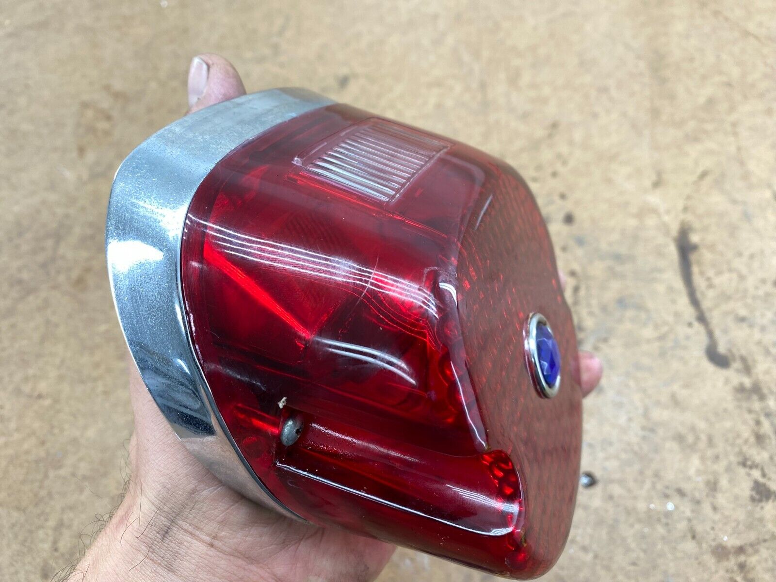 2001 Harley Davidson Sportster Brake Light w/ Blue Dot