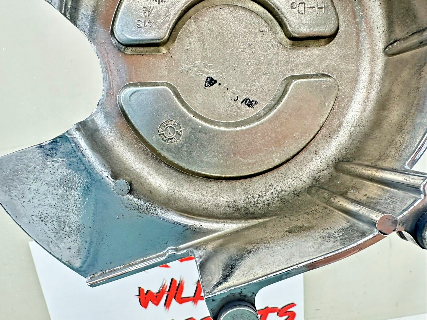 2003 Harley Davidson V Rod VRSCA Chrome Front Drive Engine Motor Pulley Cover