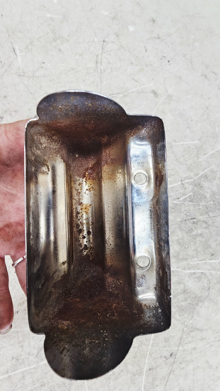 1990 Harley FXR FXRT FXRD FXRS FXLR FXRC Chrome Ignition Coil Cover Guard Trim